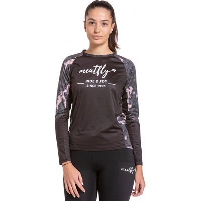 Meatfly bike Leah Storm Camo Pink/Black dámský
