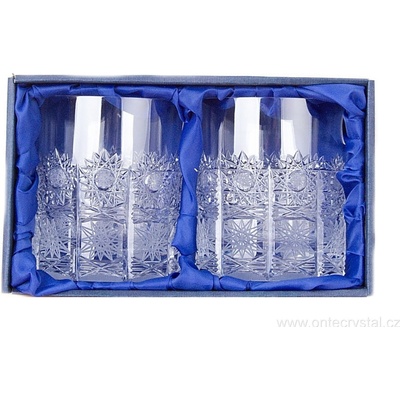 Bohemia Crystal Přátelská souprava whiskovky Brus klasik 500 PK 330 ml
