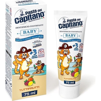 Pasta Del Capitano 3+ Baby Tutti-Frutti 75 ml