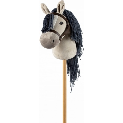 Hobby koník na tyči By Astrup Hobby horse Grey – Zboží Mobilmania