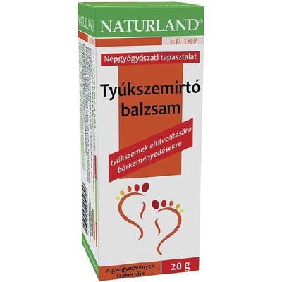 Naturland ZMĚKČUJÍCÍ BALZÁM NA KUŘÍ OKA 1x20 g