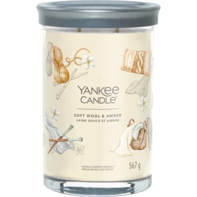 Yankee Candle Signature tumbler Soft Wool & Amber 567 g