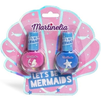 Aquarius Cosmetic Комплект лакове за нокти, Martinelia, Русалка, 2 броя (MA12053)
