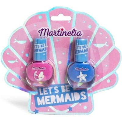 Aquarius Cosmetic Комплект лакове за нокти, Martinelia, Русалка, 2 броя (MA12053)