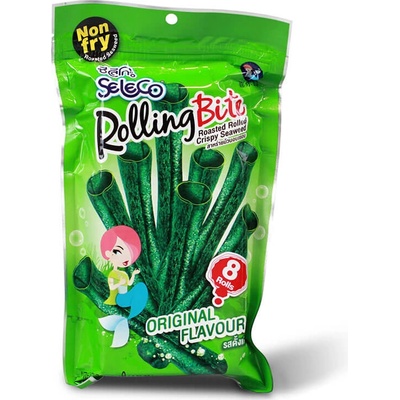 Rolling Bite Snack z morských rias Originálna príchuť seleco 28 g