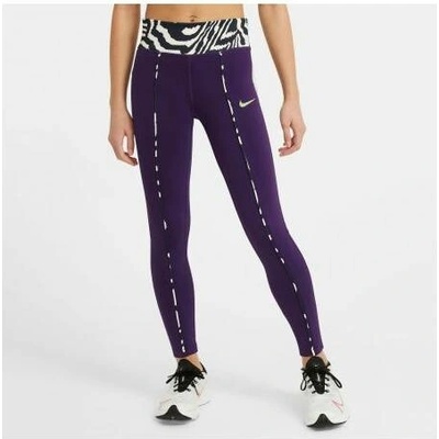 Nike ONE Tight AOP G DA0901 525 fialová