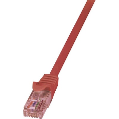 LogiLink CQ2094U RJ45 CAT 6 U/UTP 1m červený