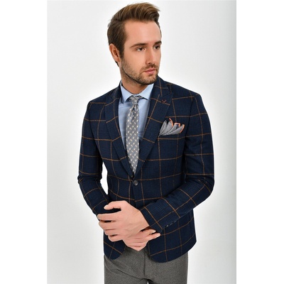 Centone Мъжко Сако - Тъмно Синьо #267918 (267918_Тъмносин)