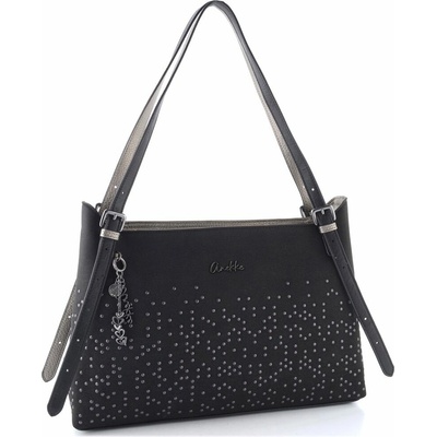 Anekke shopper kabelka černá/metalická 43622-453