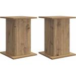vidaXL Стойка за растения 2 бр. Дъб артизан 30, 5 x 30 x 43 см (899815)