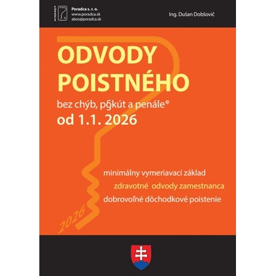 Odvody poistného od 1. 1. 2026