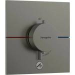 Hansgrohe ShowerSelect Comfort E 1-функционален, матиран хром, термостатичен смесител за душ с допълнителен изход (15575340)