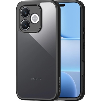 Huawei DUX DUCIS Aimo Прозрачен Калъф за Honor X80i 5G / 600 Lite 5G - PC+TPU, 0.8mm защита, 1.2m SGS, REACH, Черен