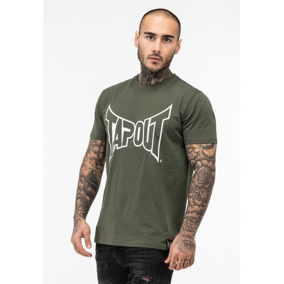 Tapout pánské triko LIFESTYLE BASIC zelené