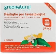 Greenatural Tablety do umývačky riadu pomaranč a citrón50 ks