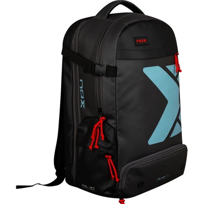 Batoh na rakety NOX Ml10 Team Black Backpack – Zboží Dáma