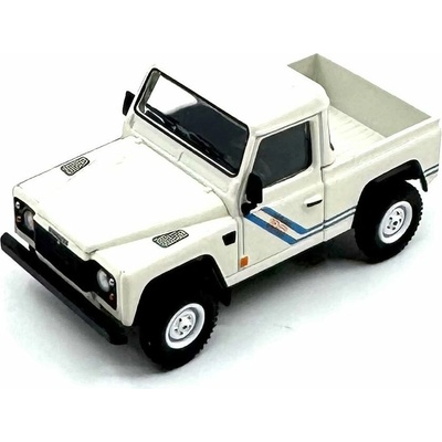 MINI GT Land Rover Defender 90 Pickup White 1:64