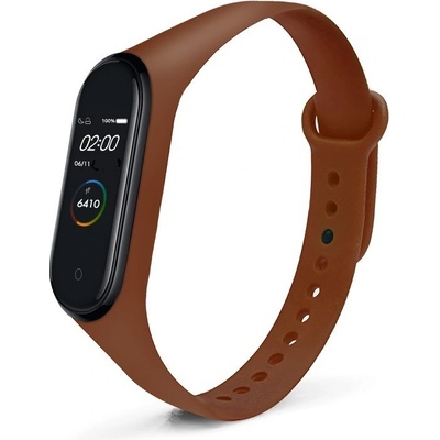 Xiaomi jednobarevný náhradní náramek pro Mi Band 3/4 Hnědá MBCZ-X008 – Zboží Živě