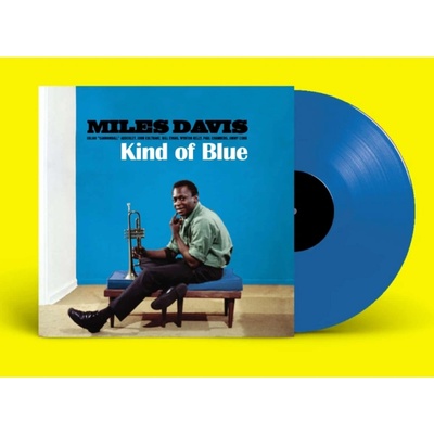 Davis Miles • Kind Of Blue / Transparent Blue Virgin LP