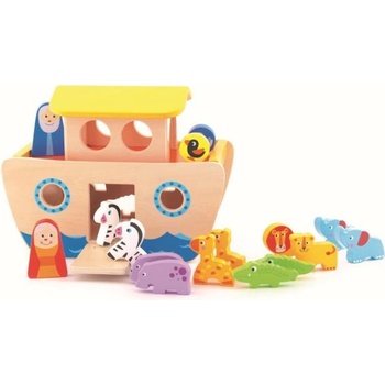 Trefl Дървена играчка Ноевият ковчег