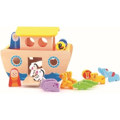 Trefl Дървена играчка Ноевият ковчег