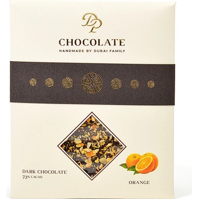 DP chocolate čokoláda Basic horká s pomarančom 70 g