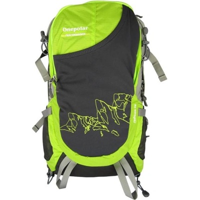 Onepolar Туристическа раница Оne polar, po1536-g-mx, Зелен