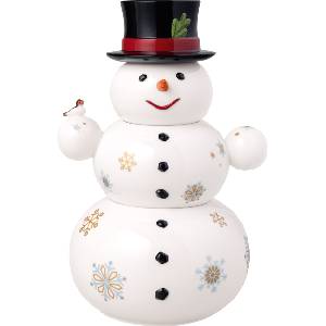 Villeroy & Boch Купички за закуски Christmas Toy's Memory снежен човек 31 см 4 части (14-8602-4501)