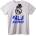NOONEBRAND Тениска Hala Madrid - L, White