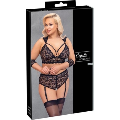 Cottelli Bondage Plus Size lace bra set