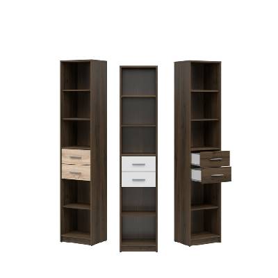 Библиотека Nepo Plus - благороден дъб (S435-REG2S/40-DNO)