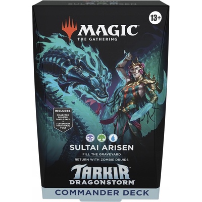 Wizards of the Coast Magic: The Gathering Tarkir: Dragonstorm Commander Deck Sultai Arisen