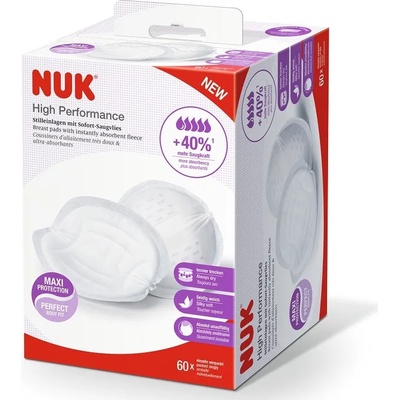 Nuk Подплънки за кърмачки Nuk High Performance, 60 броя (10252135)