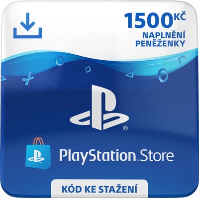 PlayStation predplatená karta 1500 Kč