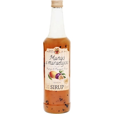 Jan Blahovec Hýskovský sirup Mango s maracujou 0,6 l