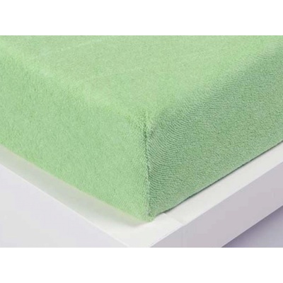 Xpose froté plachta Exclusive svetlo zelená 180x200