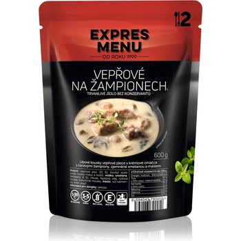 EXPRES MENU Vepřové na žampionech 600g