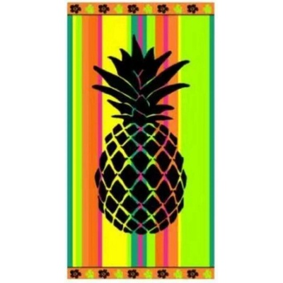 TiaHomePlážová osuška egyptská froté Ananas 90 x 170 cm