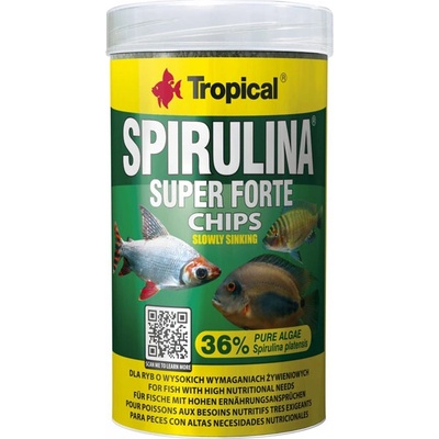 Tropical Spirulina Forte Chips 250 ml / 130 g