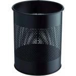 DURABLE Кръгла метална кошница за хартия durable 15 l черна 331001 (331001)