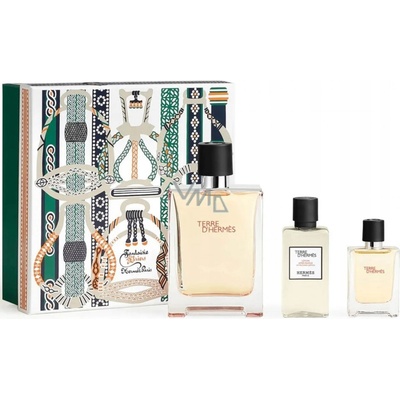 Hermès Terre d’Hermès EDT 100 ml + EDT 12,5 ml + balzam po holení 40 ml darčeková sada