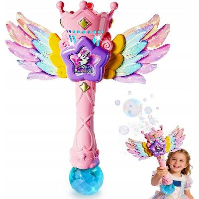 Stroj na mýdlové bubliny princeznovská hůlka