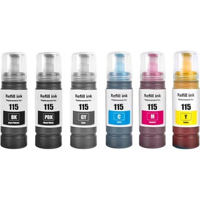 Inkoust EVOKE 115 CMY BK PB GY - kompatiiblní