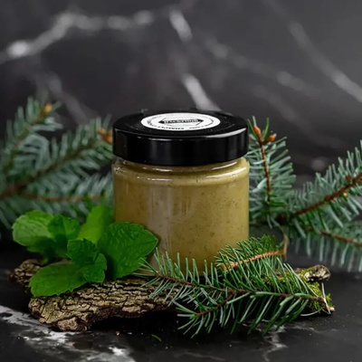 hackfood Med se smrkovým výhonkem a mátou, 250 g