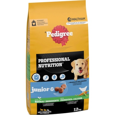 Pedigree Professional Nutrition Junior s hydinou a zeleninou 2 x 12 kg