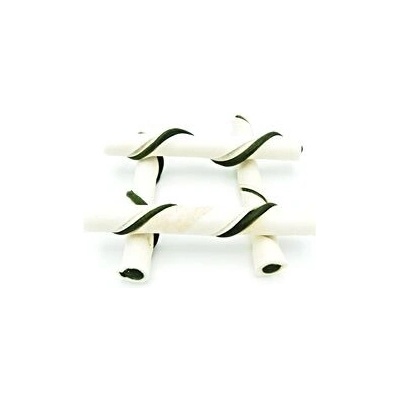 Magnum Rawhide roll stick trubičky 12,5 cm 40 ks bílo-zelené