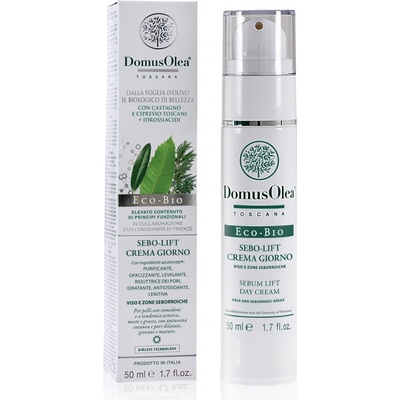 Domus Olea Toscana Sebo-Lift Crema Giorno Denní vypínací krém pro smíšenou až mastnou pleť 2 ml