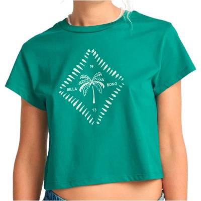 Billabong Дамска тениска Billabong Women's Check Me In T-shirt - Ivy (916-5895-0112)