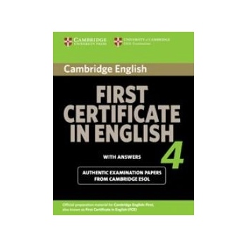 Cambridge First Certificate in English 4 for Updated Exam Student's Book with Answers