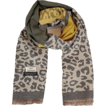 Image 1 of Жълт дамски шал - Sky Cashmire